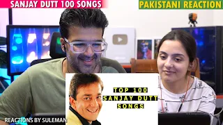 Pakistani Couple Reacts To Sanjay Dutt Top 100 Songs