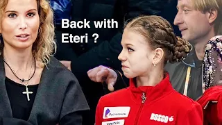 Alexandra Trusova going back to Eteri Tutberidze - Director of Sambo 70