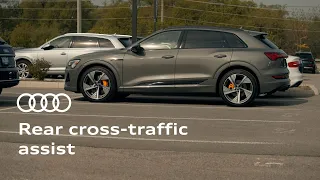Using rear cross-traffic assist