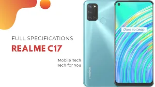 Realme C17 | Official Specifications | Launch Date & Price in India