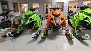 2022 Arctic Cat Sled Lineup Showcase