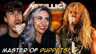 HOW HAVE WE NEVER HEARD THIS? | British Couple Reacts to METALLICA - Master of Puppets (REACTION)