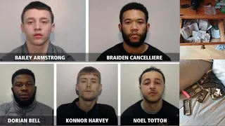 Five Oldham Men Jailed For Total Of 25 Years For Supplying ‘Class A’ Around Greater Manchester