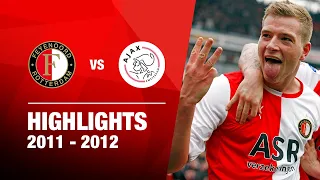 HATTRICK in Klassieker voor GUIDETTI | Highlights Feyenoord - Ajax | Eredivisie 2011-2012