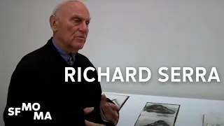 Richard Serra on drawing as visual note-taking