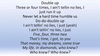 Nipsey Hussle - Double up Ft. Belly & Dom Kennedy [Official Lyrics Video]🎶