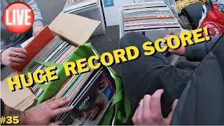 HUGE Record Score! Car Boot Sale Hunt S5 EP35 #Reselling #carboot