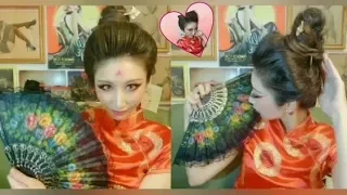 【Yang Qiking inspire hairstyle】 Movie "KU - KAI - Legend of the demon cat"