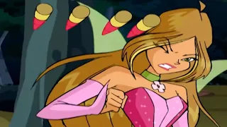 Bloom and Flora get attacked by lipstick | Winx Club Clip