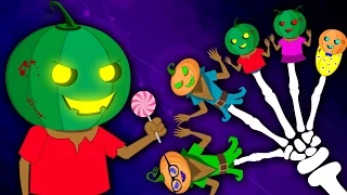 Jack O Lantern Finger Family | Scary Nursery Rhymes | Kids Songs | Baby Rhymes