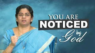 You Are Noticed By God | Sis.Evangeline Paul Dhinakaran | Jesus Calls