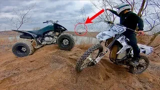 Caught Riding ILLEGAL Hillclimbs!!! COPS CAME...