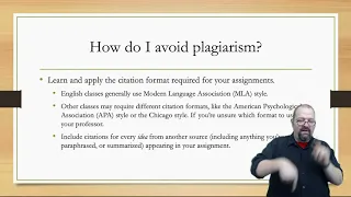 Plagiarism: Its Definition, Its Consequences, and How to Avoid It (Interpreted)