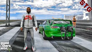 THE SUPRA'S OUT TODAY| (GTA 5 REAL LIFE MODS) T-GT WHEEL