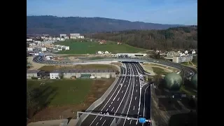 A5 Biel-Bienne - la réalisation de la branche est