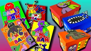 Garten of BANBAN 2,3,4,6 BIG Collection | Game Book & Mystery Box Opening | 100+ games and toys