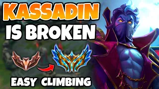Kassadin is broken. Want to climb with no effort? Kassadin. | 13.1b - League of Legends