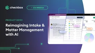 Reimagining Intake and Matter Management with AI | Product Demo