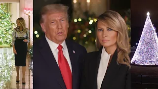 Trump & First Lady's 2020 Christmas Message, Christmas Tree Lighting