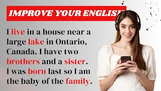 Improve Your English | My Family | English Listening Skills - Speaking Skills Everyday | Level 1