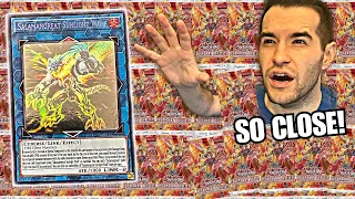 I Won't Stop Opening Until I Pull The GHOST RARE Yugioh Card!