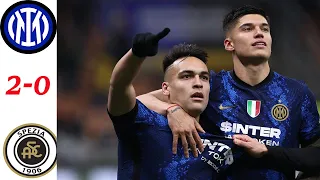 Inter Milan VS Spezia 2-0 Extended Highlights & All Goals 2021 || Gagliardini || Martinez today goal