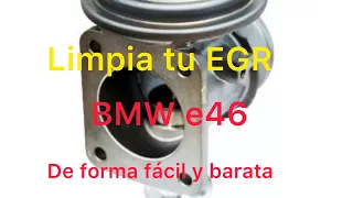 Como limpiar EGR de BMW