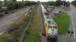 Via Rail Passenger Train - Richmond, Ontario Canada