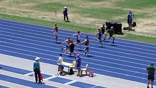 100m 16yrs Boys Div 2,  2018 AIC Track & Field Championships, QSAC 23/10/2018