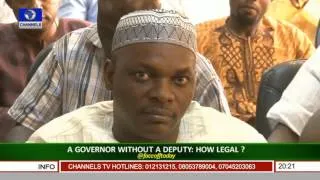 Face Off: A Governor Without A Deputy In Kogi, How Legal? Pt 1