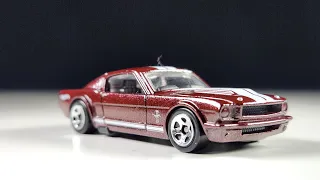 Hot Wheels Mainline Review: '65 Ford Mustang 2+2 Fastback | 2022 Muscle Mania