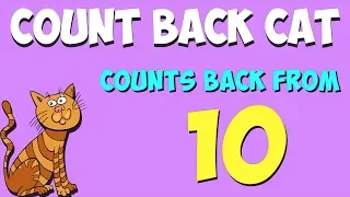 Count Back from 10 with the Count Back Cat!