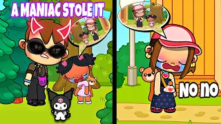 My mom and I had a good rest and at night I was stolen by a maniac the story of Toca life world