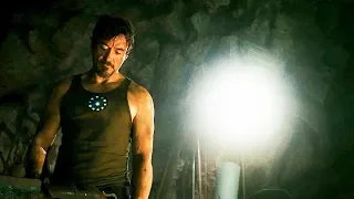 Tony Stark Builds Mark 1 Scene in Hindi - Iron Man (2008)