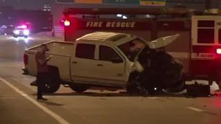 Woman killed in wrong-way crash, driver at fault arrested