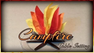 Campfire Table Setting
