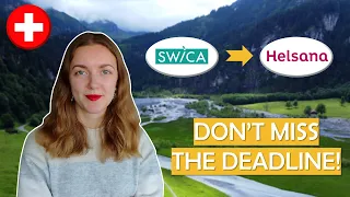 How to CHANGE YOUR HEALTH INSURANCE in Switzerland