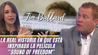 Tim Ballard, ex agente que ha inspirado la historia de la polémica película "Sound of Freedom"