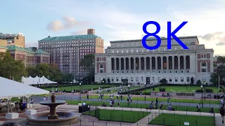 An 8K Tour of Columbia University (2021 Footage)