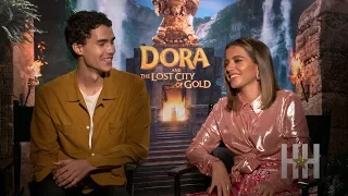 Cast Of 'Dora And The Lost City Of Gold' Can't Stop The Feeling