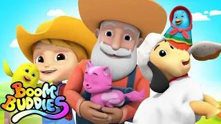 Old MacDonald Had A Farm | Farm Song For Children | Songs For Kids and Babies | Boom Buddies