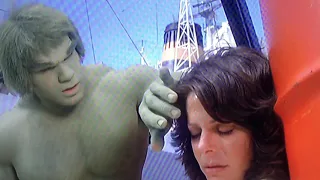 The Incredible Hulk The Waterfront Story Hulk comforts Josie scene