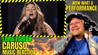 Lara Fabian " CARUSO " Wow Lara is PHENOMENAL! [ Reaction ] | UK REACTOR |