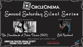 Circle Cinema 2nd Sat Silent: "The Hunchback of Notre Dame" (1923)