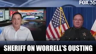 Sheriff Grady Judd reacts to Monique Worrell's suspension: She didn't do her job, period