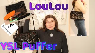 YSL Saint Lauren LouLou Puffer Bag Review Wear and Tear! Must Watch! WIMB | OxanaLV