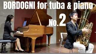 Bordogni for tuba & piano No.2