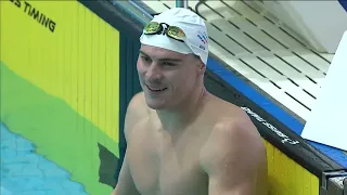 2023 Чемпионат России 25 м. 100 м баттерфляй, Роман Шевляков 49:78 – Победа