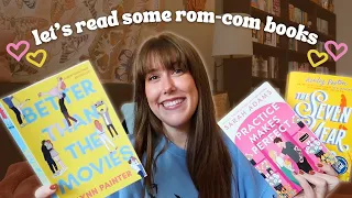 spend the weekend reading rom com books with me