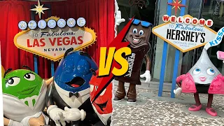 M&M World VS Hershey World Las Vegas!